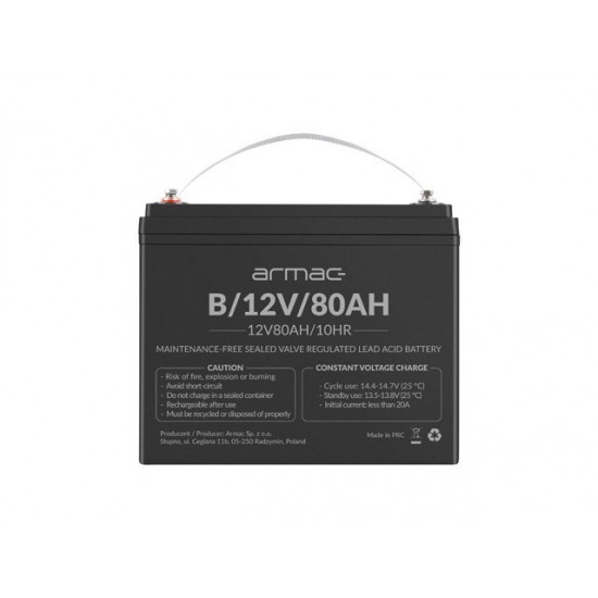 Akumulator żelowy do UPS 12V/80AH  B/12V/80AH