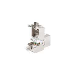 Gniazdo beznarzędziowe Keystone RJ45 UTP180 FTP KAT7 KSF7-2000