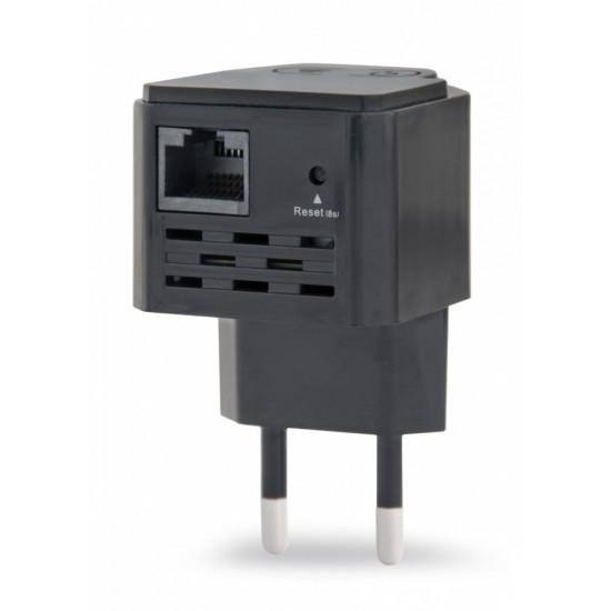 Wzmacniacz sygnału Wi-Fi 300Mbps czarny 