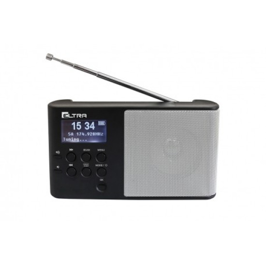 ELTRA Radio ULA DAB+ kolor srebrny