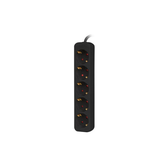 Listwa przedluzacz   3m 5X230v c PS0-05F-0300-BK