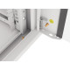 Szafa instalacyjna RACK wisząca 19 cali 4U 570x600 szara WFFA-5604-10S