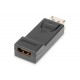 Adapter Displayport 1080p 60Hz FHD Typ DP/HDMI A M/Ż czarny