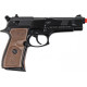 Gonher Metalowy pistolet policyjny 8 naboi