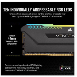Pamięć DDR4 Vengeance RGB PRO SL 16GB/3200 (2*8GB) czarna C16 