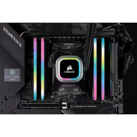 Pamięć DDR4 Vengeance RGB PRO SL 16GB/3200 (2*8GB) czarna C16 