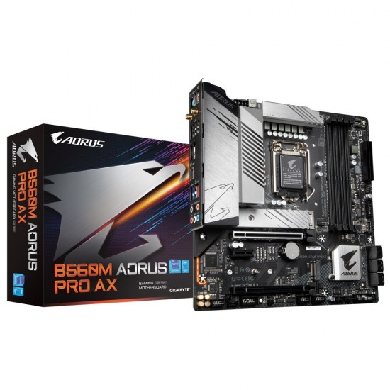 Płyta główna B560M AORUS PRO AX s1200 4DDR4 HDMI/DP M.2 mATX 