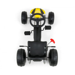 Gokart na pedały Viper Yellow