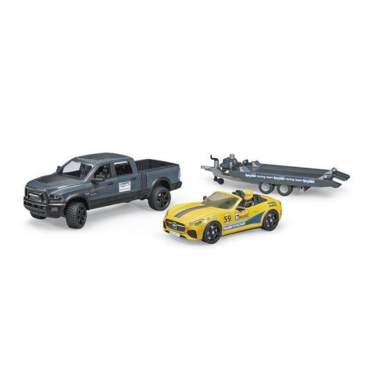 Auto Dodge RAM 2500 Power Wagon z lawetą