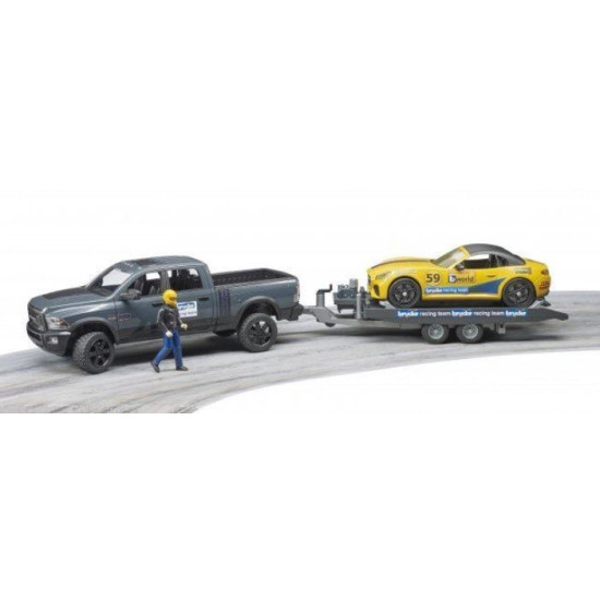 Auto Dodge RAM 2500 Power Wagon z lawetą