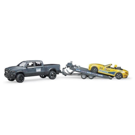 Auto Dodge RAM 2500 Power Wagon z lawetą