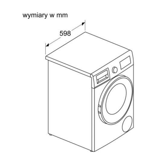 Pralko-suszarka WNA13401PL