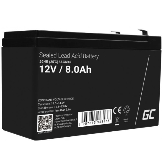 Akumulator AGM VRLA 12V 8Ah