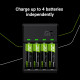 Ładowarka VitalCharger 4xBaterie  AA 2000mAh