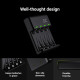 Ładowarka VitalCharger 4xBaterie  AA 2000mAh