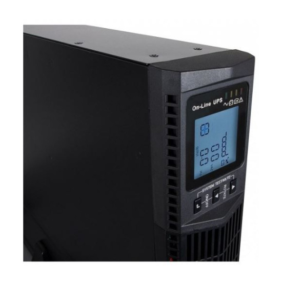 Zasilacz UPS do szafy rack RTII 3000VA 2700W z wyświetlaczem LCD
