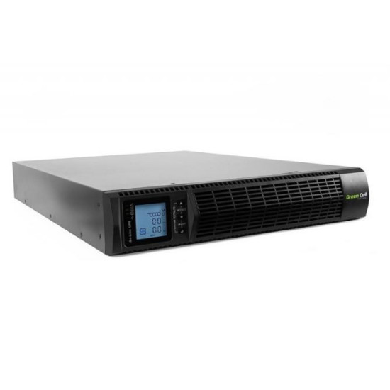 Zasilacz awaryjny UPS do szaf serwerowych RTII 1000VA 900W z wyświetlaczem LCD