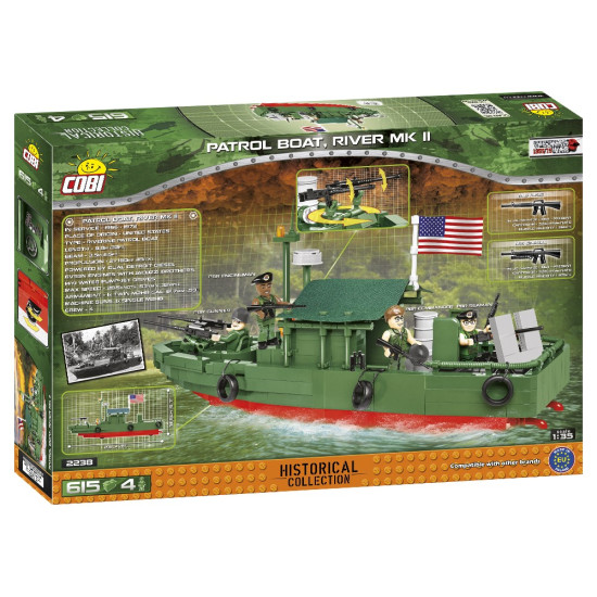 Klocki Patrol Boat River Mk II 