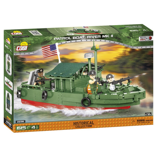 Klocki Patrol Boat River Mk II 