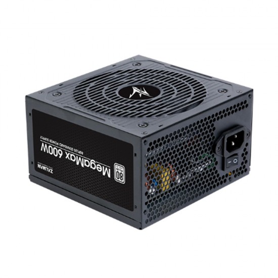 Zasilacz MegaMax 600W V2 80+ STD EU ZM600-TXII 