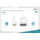 Kabel połączeniowy Displayport 4K 60Hz UHD Typ miniDP/DP M/M biały 2m