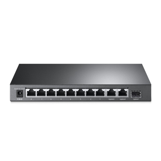 Przełącznik SL1311MP 8xFE PoE+ 2xGE 1xSFP 