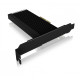 Karta PCI na M.2 SSD NVMe IB-PCI208-HS z radiatorem 