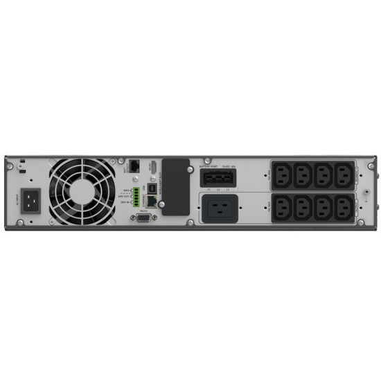UPS ON-LINE 3000 VA ICR IOT PF1.0 8X IEC OUT, USB/RS-232, LCD, T