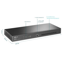 Przełącznik zarządzalny SX3008F switch 8xSFP+ 