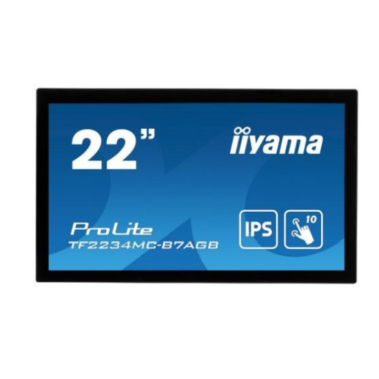 Monitor wielkoformatowy  21.5 cala TF2234MC-B7AGB IPS,10PKT.VGA,HDMI,DP,FHD,IP65,6H 