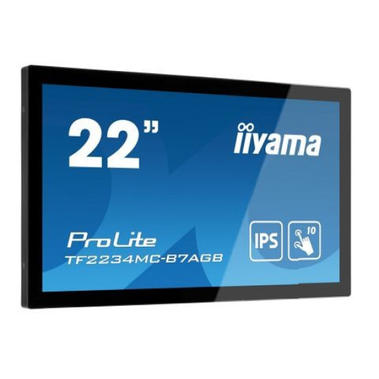 Monitor wielkoformatowy  21.5 cala TF2234MC-B7AGB IPS,10PKT.VGA,HDMI,DP,FHD,IP65,6H 