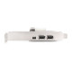 Karta/Kontroler Firewire (400) PCI Exp., 2xZew. 1xZew.(Mini) IEEE1394a 6pin+Mini,Low Profile,VT6308P