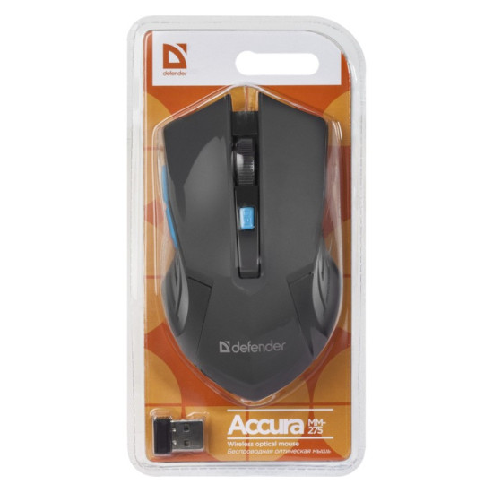 Mysz bezprzewodowa, optyczna ACCURA MM-275 RF