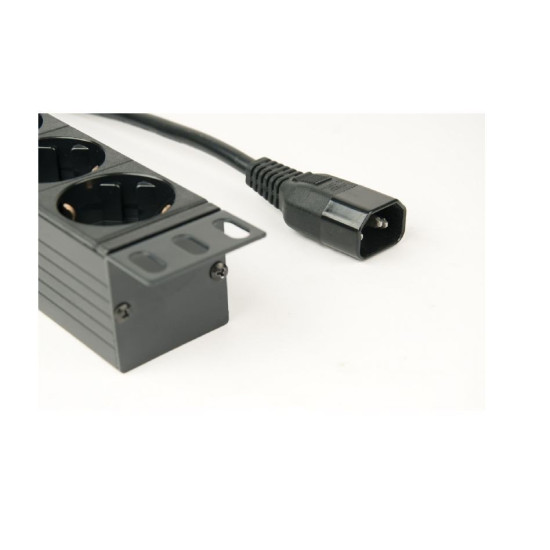 Listwa zasilająca rack 8 x German Socket 3M 