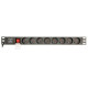 Listwa zasilająca rack 8 x French socket/3m 