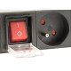 Listwa zasilająca rack 8 x French socket/3m 