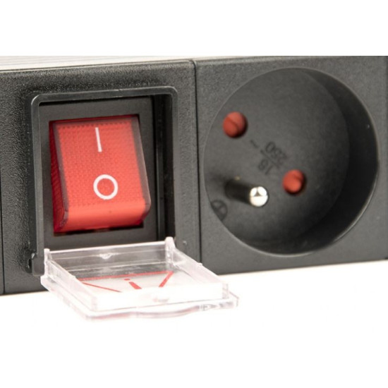 Listwa zasilająca rack 8 x French socket/3m 