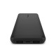 PowerBank 10 000mAh USB A i C 15W czarny