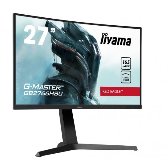 Monitor 27 cali GB2766HSU-B1 VA,165HZ,1500R,1MS,DP,HDMIx2,USB,FreeSyn 