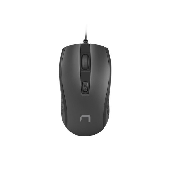 Mysz Hoopoe 2 1600 DPI optyczna Czarna 