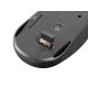 Mysz bezprzewodowa Jay 2 1600 DPI Czarna 