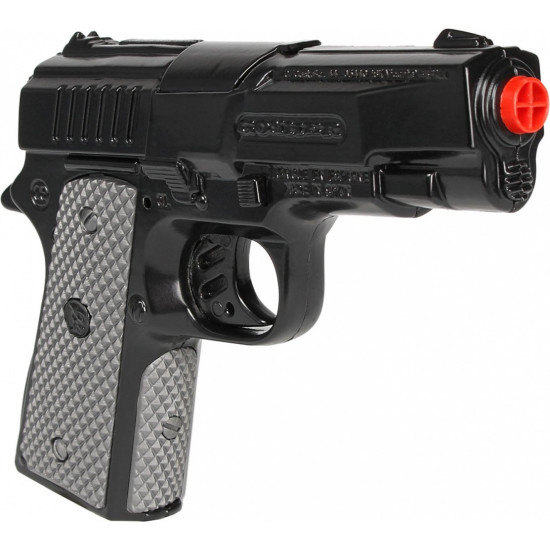 Pistolet policyjny metalowy 8 naboi Gonher