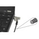 Dicota Security Cable Wedge lock Ultra Slim - keyed
