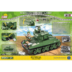 Klocki Sherman M4A3E2 Jumbo 