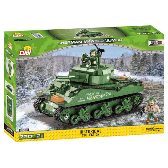 Klocki Sherman M4A3E2 Jumbo 