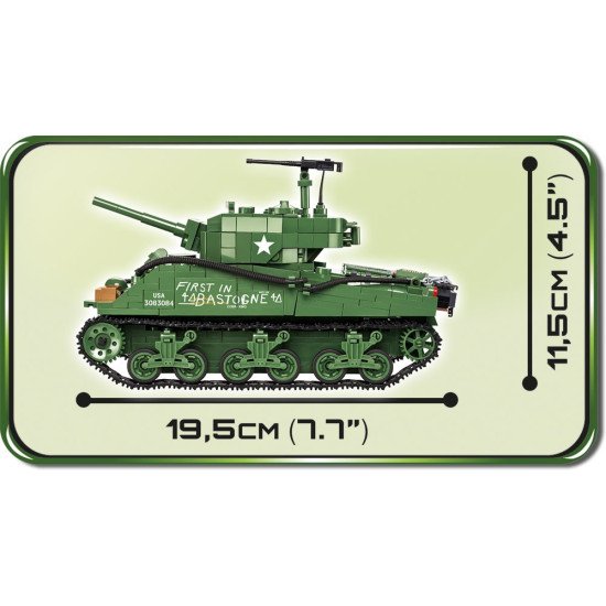 Klocki Sherman M4A3E2 Jumbo 