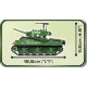 Klocki Sherman M4A3E2 Jumbo 