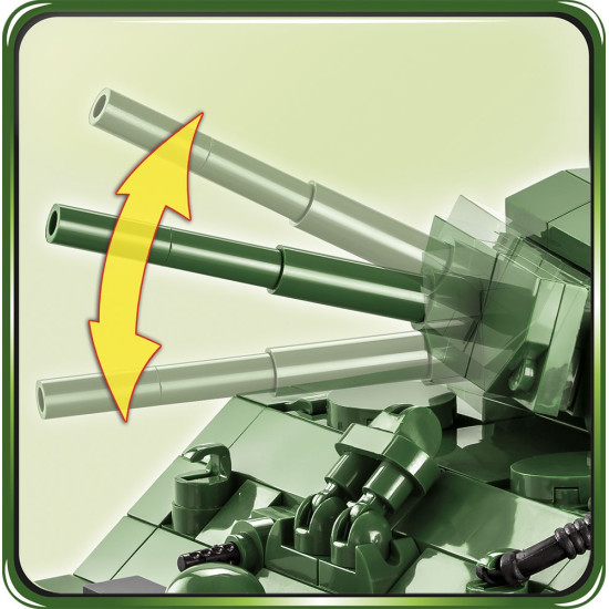 Klocki Sherman M4A3E2 Jumbo 