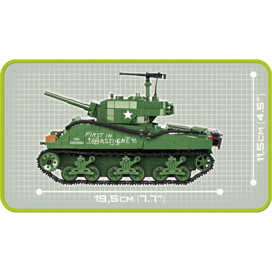 Klocki Sherman M4A3E2 Jumbo 