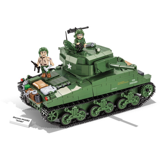 Klocki Sherman M4A3E2 Jumbo 